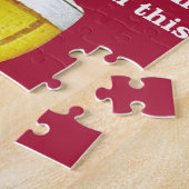 Hou mijn bier vast en kijk naar dit! legpuzzel (Zijkant)