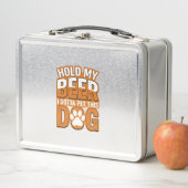 Hou Mijn Biertje Even Ik Moet Deze Hond Aaien Funn (In situ)
