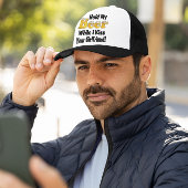 Hou Mijn Biertje Vriendin Trucker Pet