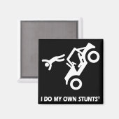 Hou mijn eigen stunts magneet (Voorkant / Achterkant)