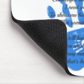 Hou Mijn Hand Papa Gedicht van Peuter FOTOCADEAU Muismat (Hoek)