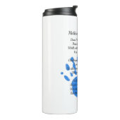 Hou Mijn Hand Papa Gedicht van Peuter FOTOCADEAU Thermosbeker (Gedraaid links)