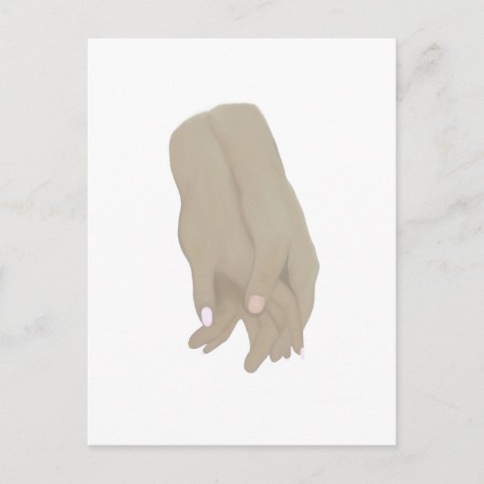 Hou Mijn Hand Vast! Briefkaart (Voorkant)