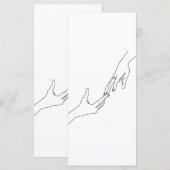 Hou mijn hand vast! menu (Voorkant / Achterkant)