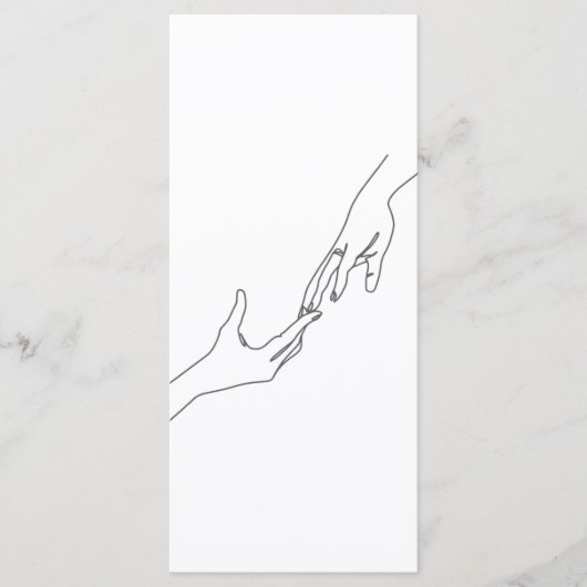 Hou mijn hand vast! menu (Voorkant)