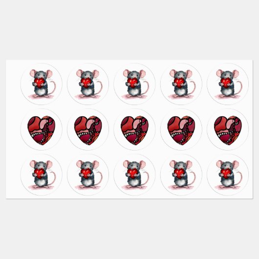 Hou mijn hart vast labels (Vel)