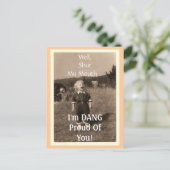 Hou mijn mond dicht... briefkaart (Staand voorkant)