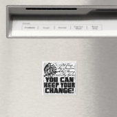 Hou mijn vrijheid. Geld en Pistolen Magneet (Insitu (Vaatwasser))