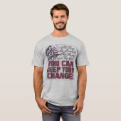 Hou mijn vrijheid. Geld en Pistolen T-shirt (Voorkant volledig)