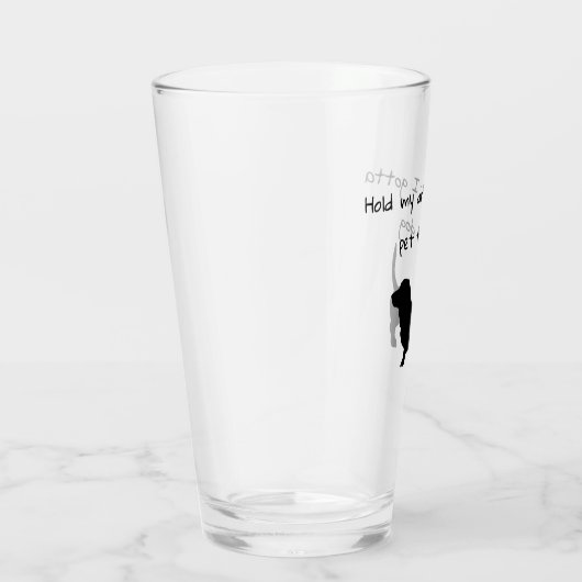 Hou m'n kop vast... ik moet dit trottophopglas pak glas (Rechts)