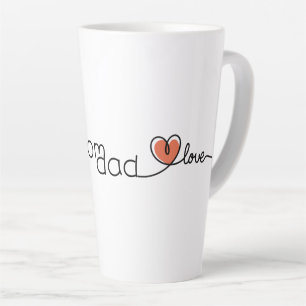 Hou Moeder Vader Tekst Cute Rode Hart Mok