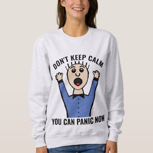 HOU NIET DAT U NU T-Shirts KUNT PANIËREN (Voorkant)