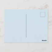 Hou niet op met de wereld te liefhebben briefkaart (Achterkant)