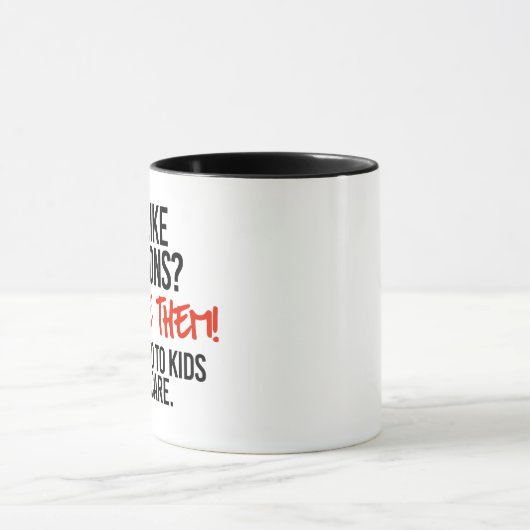 Hou niet van abortussen en negeer ze dan mok (Midden)