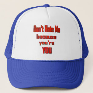 Hou niet van haters trucker pet