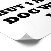 Hou niet van mensen grappig Poster (Hoek)