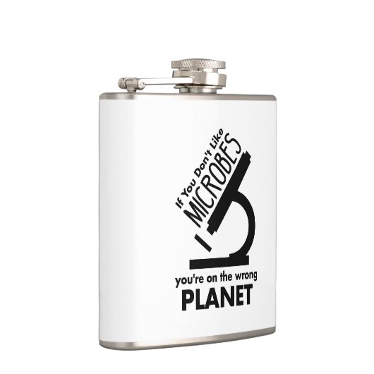 Hou niet van microben dat je op de verkeerde plane heupfles (Rechts)