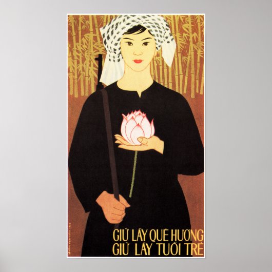 Hou ons thuisland. Hou onze jeugd! Vietnam-oorlog Poster (Voorkant)