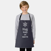Hou ons warm schort (Gedragen)