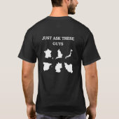 Hou onze boten niet voor de gek t-shirt (Achterkant)