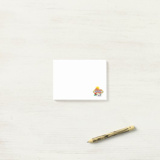 Hou op met die stomme post-notes post-it® notes (Op bureau)