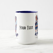 Hou op met grappig uit te werken mok (Midden)