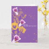 Hou op met krap maken. Je verliest de vriendenkaar Kaart (Gele Bloem)