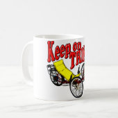 Hou op met Trikin' Koffiemok (Voorkant links)