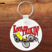 Hou op met Trikin' Sleutelhanger (Voorkant)