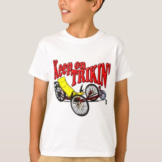 Hou op met Trikin' T-shirt (Voorkant)