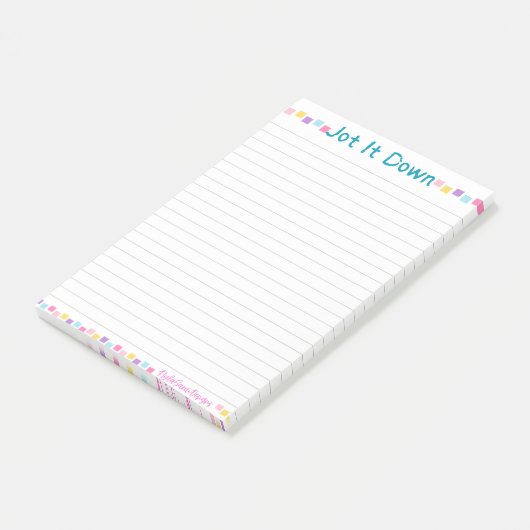 Hou op, Notitieblok Post-it® Notes (Schuin)