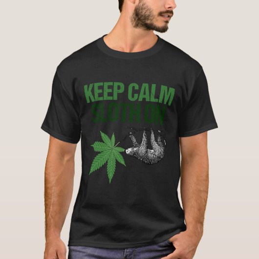 Hou rustig aan op de grappige toner t-shirt (Voorkant)