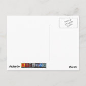 Hou rustig, bescheiden briefkaart (Achterkant)