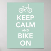 Hou rustig en fiets door poster (Voorkant)