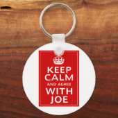 Hou rustig en ga akkoord met Joe Sleutelhanger (Voorkant)