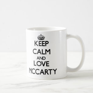 Hou rustig en hou van McCarty Koffiemok