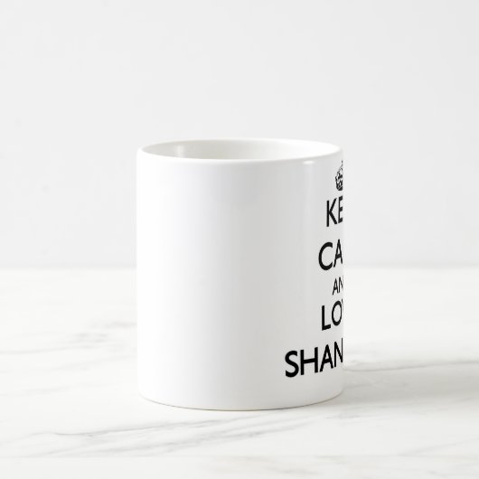 Hou rustig en hou van Shannon. Koffiemok (Center)