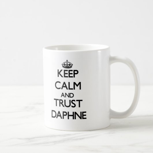 Hou rustig en vertrouw Daphne Koffiemok (Rechts)
