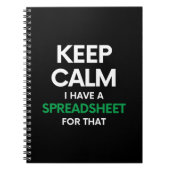 Hou rustig, ik heb daar een spreadsheet voor - Exc Notitieboek (Voorkant)