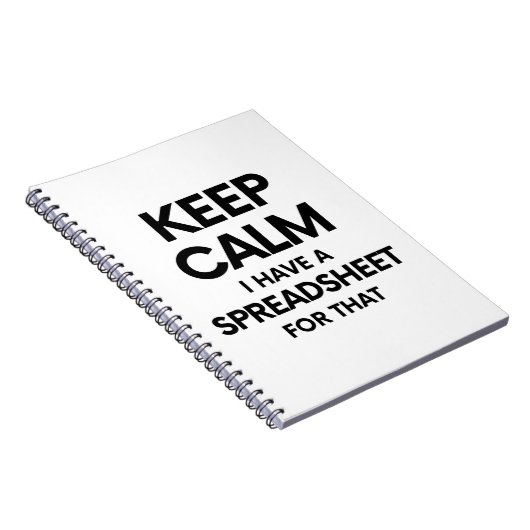 Hou rustig, ik heb daar een spreadsheet voor - Exc Notitieboek (Rechterzijde)