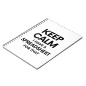 Hou rustig, ik heb daar een spreadsheet voor - Exc Notitieboek (Linkerzijde)