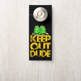 Hou toch op. deurhanger