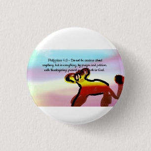 hou toch op ronde button 3,2 cm