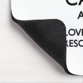 Hou uw medewerkers kalm en hou van uw personeel muismat (Hoek)