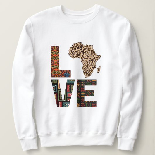 Hou van Afrika  Trui (Design voorkant)