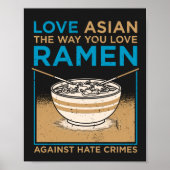 Hou van Aziatisch zoals je wilt van Ramen Poster (Voorkant)