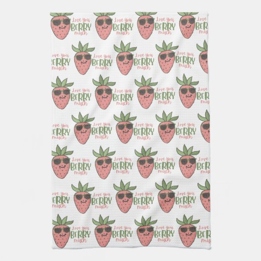 Hou van Berry Much Kitchen Towel Theedoek (Verticaal)