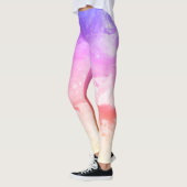 Hou van Blue Magenta Rainbow Pink Leggings (Links)