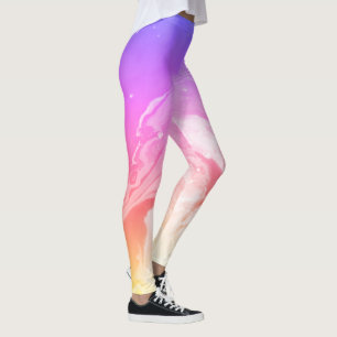 Hou van Blue Magenta Rainbow Pink Leggings
