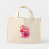 Hou van Canvas tas in aquarel (Voorkant)